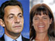 Nicolas Sarkozy et Anne Lauvergeon, présidente du directoire d'Areva.