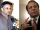 Le président pakistanais, Pervez Musharraf (à gauche) et l'ex-Premier ministre, Nawaz Sharif (à droite).(Photo : AFP / Reuters)