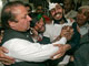 L’ex-Premier ministre Nawaz Sharif, un des leaders de l’opposition, ici à l'hôpital de Rawalpindi le 27 décembre 2007.(Photo : Reuters) 