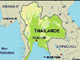 Carte de la Thaïlande( Carte : RFI )