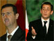 Le président syrien, Bachar el-Assad, et son homologue français, Nicolas Sarkozy.(Photo : Reuters)