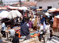 Le marché de Bakara à Mogadiscio.(Photo : Reuters)