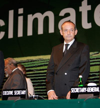 Yvo de Boer, secrétaire exécutif de la convention-cadre de l'Onu sur le climat.(Photo : Reuter)