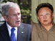 Le président George W. Bush aurait écrit au Premier ministre nord-coréen Kim Jong-il.(Photos : AFP)