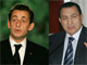 Le président français Nicolas Sarkozy et son homologue égyptien Hosni Moubarak.(Photos : Reuters/AFP - montage : RFI)