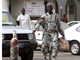 Devant l'hôpital français à Dakar au Sénégal.(Photo: AFP)