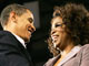 Barack Obama a reçu le soutien de la plus grande star de la télévision américaine Oprah Winfrey.(Photo : Reuters)