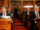 Le président serbe Boris Tadic (à droite) et le Premier ministre Vojislav Kostunica (à gauche) au Parlement de Belgrade, le 26 décembre 2007.(Photo: Reuters)