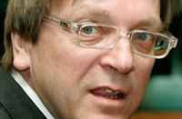 Le Premier ministre belge, Guy Verhofstadt.(Photo : Reuters)