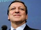 Jose Manuel Barroso, président de la Commission européenne, lors de la conférence de presse sur le plan d'action de la commission énergie et climat, à Bruxelles le 23 janvier 2008.(Photo : Reuters)