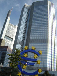 Le siège de la BCE à Frankfort(Photo : Wikipédia)