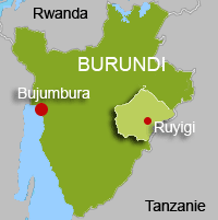 Le Burundi est le pays voisin de la Tanzanie où l'on retrouve souvent les cadavres mutilés des victimes.  

		(Carte : RFI)