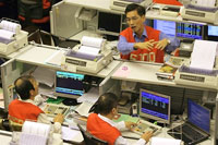 La réforme du système fiscal chinois est entrée en vigueur le 1er janvier 2008.(Photo : AFP)