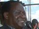 La ville de Kisumu, à l'ouest du pays. Raila Odinga, chef de l'opposition kényane, s'adresse à ses partisans lundi 21 janvier lors d'un service funéraire aux victimes des violences qui ont suivi les élections.   (Photo : Reuters)