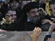 Le leader du Hezbollah, Sayyed Hassan Nasrallah, a participé à la célébration de l'Achoura.(Photo : Reuters)