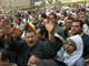 En Egypte, les ouvriers du textile sont descendus dans la rue pour protester contre la hausse des prix et les bas salaires. (Photo : AFP)