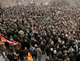 Plus de 20&nbsp;000 personnes ont manifesté dans les rues d'Erevan pour contester les résultats de l'élection présidentielle remportée par l'actuel Premier ministre, Serge Sarkissian.(Photo : Reuters)