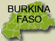 Le Burkina Faso.(Carte : L. Mouaoued/RFI)