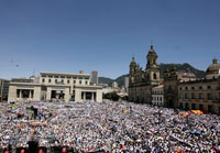 La dernière manifestation en faveur des otages a réuni des centaines de milliers de personnes dans le pays.(Photo : Reuters)