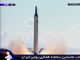 La télévision a diffusé le lancement de la première fusée du centre spatial iranien.(Photo : Reuters)