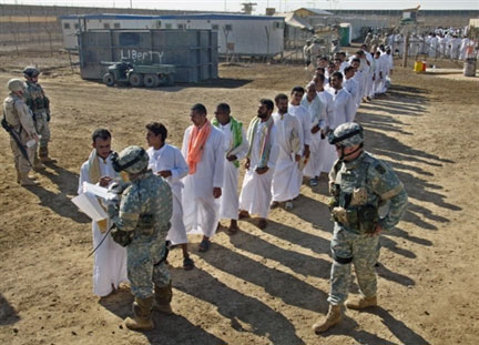 La prison d'Abou Ghraïb, à 25 km à l'ouest de Bagdad, en octobre 2005.(Photo : AFP)