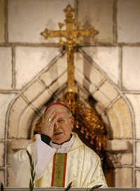 Le président de la Conférence épiscopale espagnole Mgr Ricardo Blazquez.(Photo : AFP)