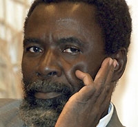 Ngarlejy Yorongar, le 23 mai 2001.(Photo : AFP)