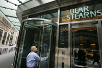 Le siége social de la banque Bear Stearns à New York.(Photo : Reuters)