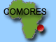 L'archipel des Comores.(Carte : L. Mouaoued/RFI)