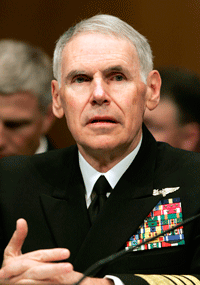 L'amiral William Fallon.(Photo : Reuters)