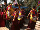 Chaque jour des moines manifestent devant le temple de Dharamsala pour protester contre les violences commises par le régime de Pékin. Certains ont entamé une grève de la faim.
(Photo : M. Ennaïmi/RFI)