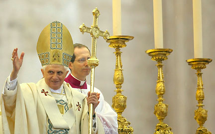 Le pape Benoît XVI.(Photo : Reuters)