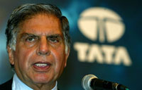 Ratan Tata, Pdg du groupe indien Tata.(Photo : AFP)