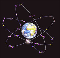 La constellation Galileo.(Photo : ESA)