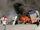 Une nouvelle personne a été tuée et plusieurs autres ont été blessées, en Haïti, le 7 avril 2008.(Photo : Reuters)