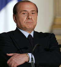 Silvio Berlusconi&nbsp;souhaite&nbsp;être plébiscité lors de ces élections européennes.(Photo : AFP)