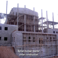 Cette photo non datée, montrée par des officiels américains le 24 avril 2008 à Washington, représente ce que des responsables de la CIA qualifient de réacteur nucléaire syrien construit avec l'aide des Nord-Coréens.  (Photo : AFP)