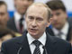 Discours de Vladimir Poutine devant le congrés du parti Russie unie à Moscou le 15 avril.(Photo : Reuters)