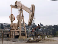 Des puits de pétrole à Los Angeles, dans l'Etat de Californie aux Etats-Unis.(Photo : Reuters)