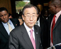 Le Secrétaire général de l'ONU, Ban Ki-moon.(Photo : Reuters)