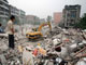 Des immeubles dévastés à 50 km au nord de Chengdu. (Photo: Reuters)