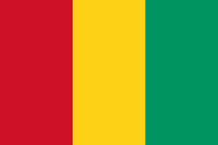 Le drapeau de la République de Guinée Conakry.(Source : Wikipedia)