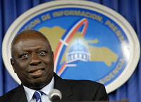 Jacques Diouf, directeur-général de la FAO, food and agriculture organization.(Photo : AFP)