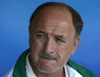 L'entraîneur brésilien Luiz Felipe Scolari.(Photo : Reuters)