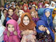 Des filles, élèves de l'école primaire préparatoire de Pitao Banda, dans la province frontalière du nord-ouest du Pakistan.( Photo : Unicef Pakistan/Zaidi )