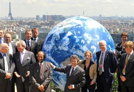 La France a fait de la lutte contre le réchauffement climatique l'une des priorités de sa présidence.(Photo : AFP)