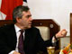 Dès son arrivée&nbsp;dans la capitale irakienne, Gordon Brown s'est rendu immédiatement dans la «&nbsp;<em>zone verte&nbsp;</em>», le secteur ultra-protégé de Bagdad, pour rencontrer son homologue irakien Nouri al-Maliki.(Photo : Reuters)
