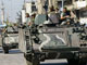 Les unités blindées de l'armée libanaise dans les rues de Tripoli, le 10 juillet 2008.(Photo : Reuters)