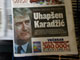 L'arrestation de Radovan Karadzic, l'ancien président des Serbes de Bosnie recherché depuis 13 ans, fait la une des journaux à Belgrade.(Photo : Reuters)