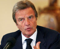 Bernard Kouchner, ministre français des Affaires étrangères.(Photo : Reuters)